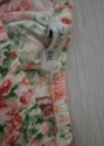 Çiçek Desenli Bohem Midi elbise - Görsel 4