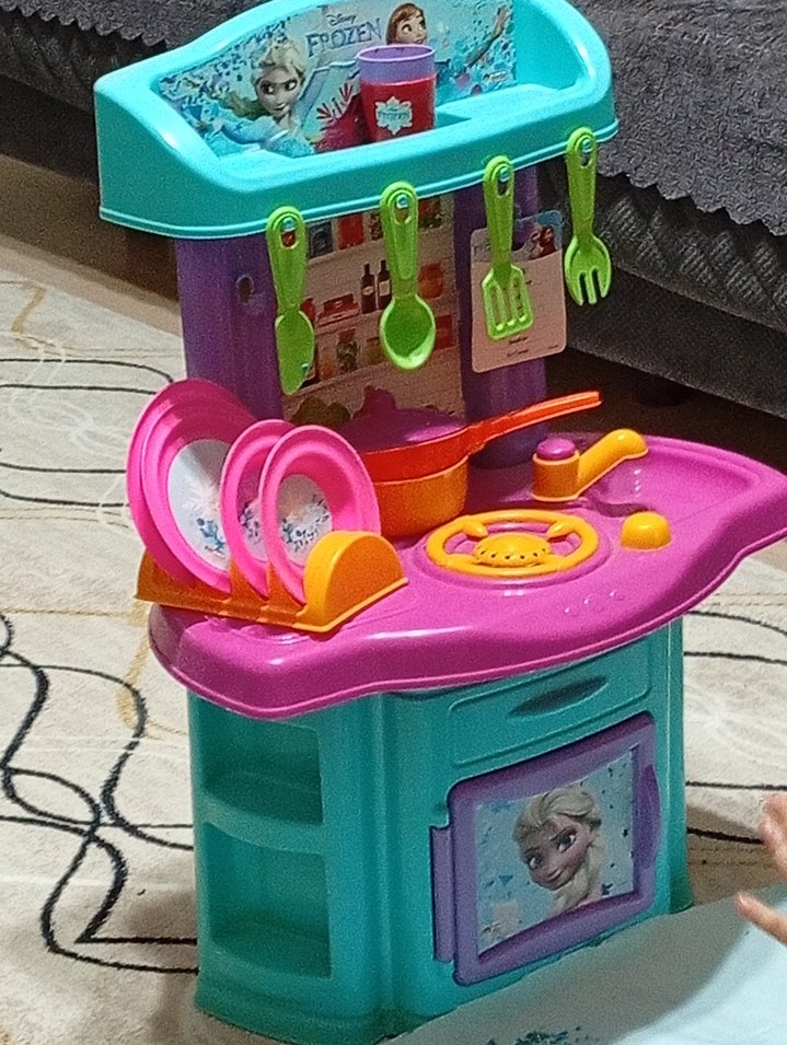 Renkli Çocuk Oyun Mutfak Seti - Görsel 2