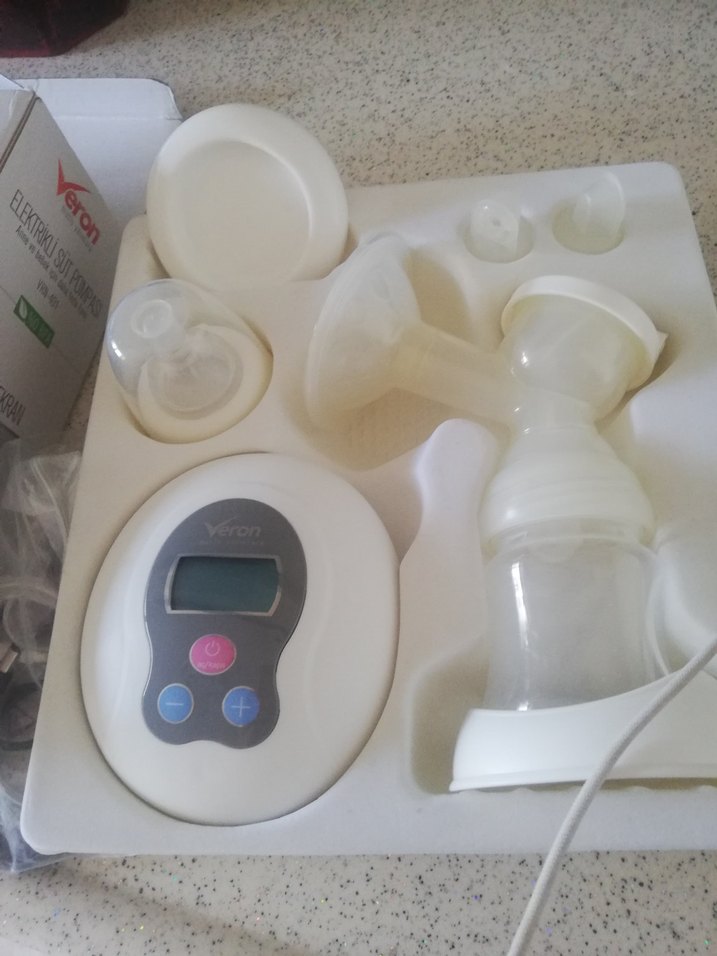 Veron Elektrikli Süt Pompası 0 BPA yeniden farksız - Görsel 2