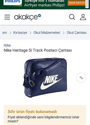 Nike #nike herritage postacı çantası 