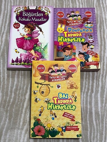 3lü çocuk kitap seti