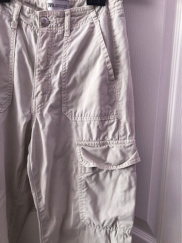 Zara kadın kargo pantolon - Görsel 4