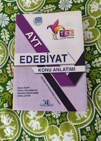 AYT Edebiyat Konu Anlatımı Kitabı