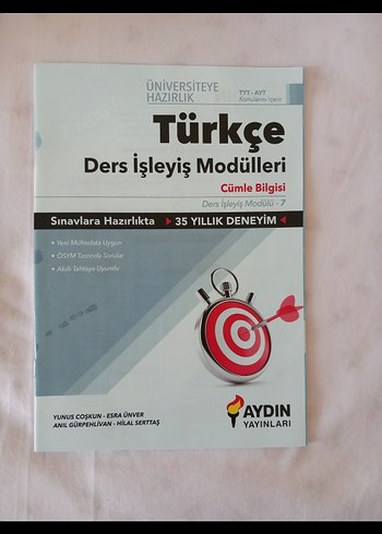 Türkçe Ders İşleyiş Modülleri - Cümle Bilgisi