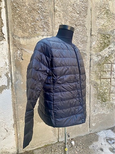xl Beden siyah Renk Uniqlo Light Weight Tüy Dolgulu Ceket
