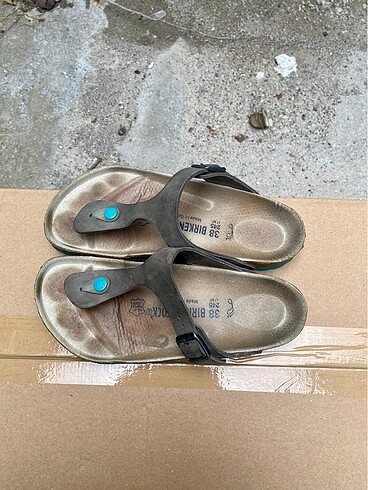 38 Beden gri Renk Birkenstock Terlik