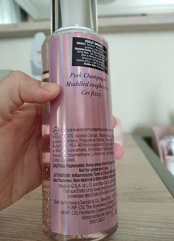  Beden Victoria's secret blushing bubbly 