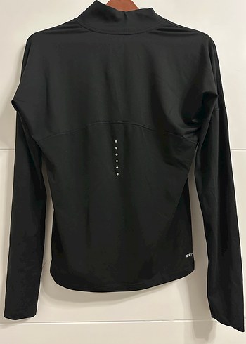 Nike Siyah Fermuarlı Kadın Sweatshirt - Görsel 2
