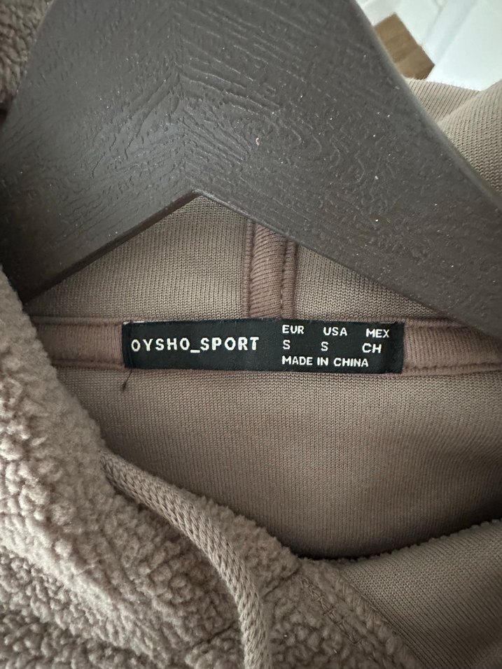 Kadın Kahverengi Kapüşonlu Sweatshirt - Görsel 3