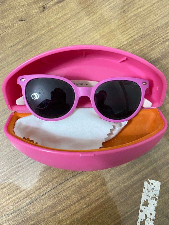 Parlak Pembe çocuk Güneş Gözlüğü - Görsel 3