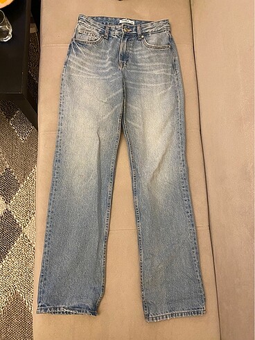 Pull and Bear Pull and bear orta bel straight jean