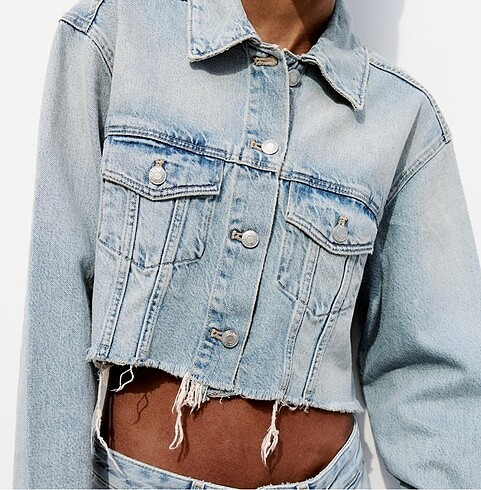 Zara Kot ceket crop