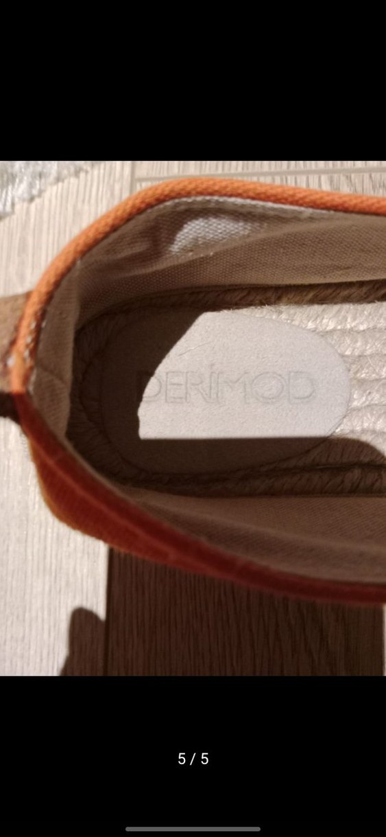 Turuncu Derimod Kadın Espadril - Görsel 5