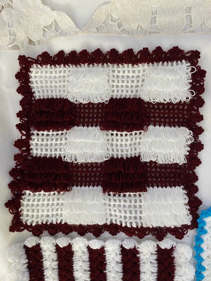 Çok Renkli Örgü Banyo lifi - Görsel 4