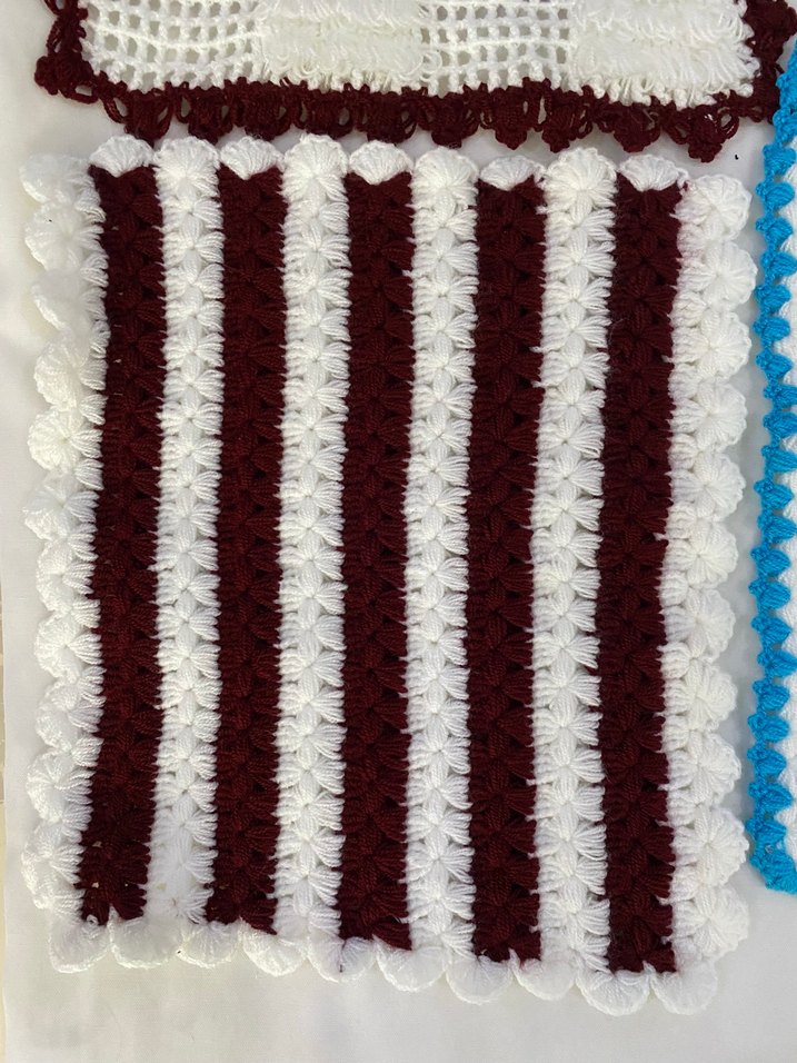 Çok Renkli Örgü Banyo lifi - Görsel 3