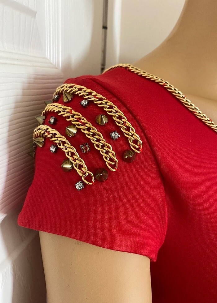 Tory Burch Mini Elbise - Görsel 2