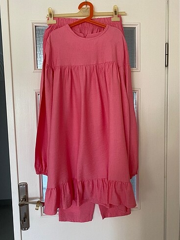 Tesettür Pantolonlu İkili Takım - Görsel 3