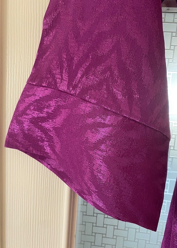 Jakarlı Ceket Elbise - Görsel 4