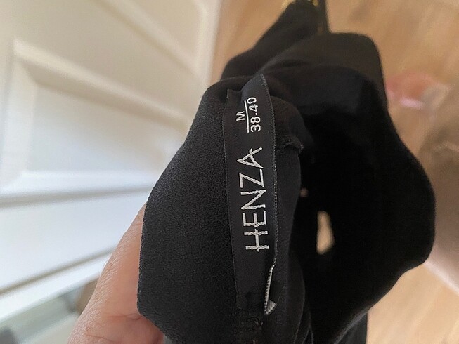 Tesettür Pantolonlu Zincirli Krep İkili Takım - Görsel 6