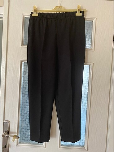 Tesettür Pantolonlu Zincirli Krep İkili Takım - Görsel 5