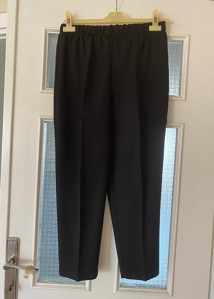 Tesettür Pantolonlu Zincirli Krep İkili Takım - Görsel 5