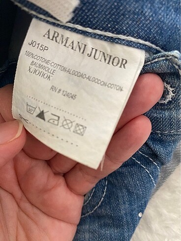 Armani Jeans Kız Çocuk Şort - Görsel 5