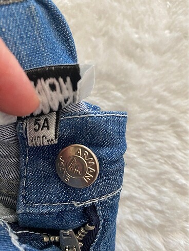 Armani Jeans Kız Çocuk Şort - Görsel 7