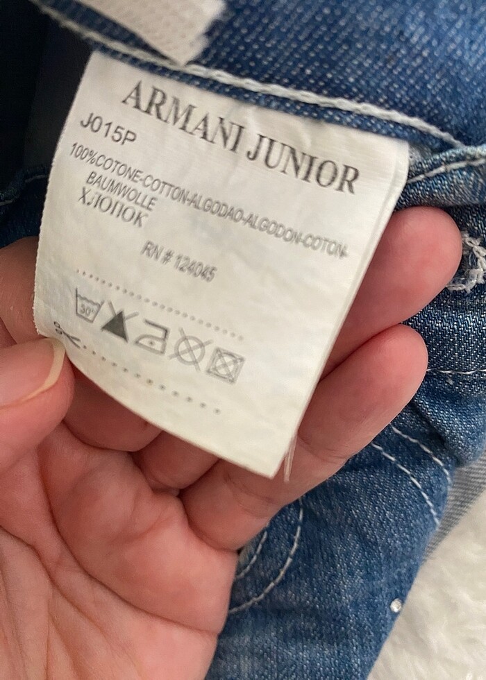 Armani Jeans Kız Çocuk Şort - Görsel 5