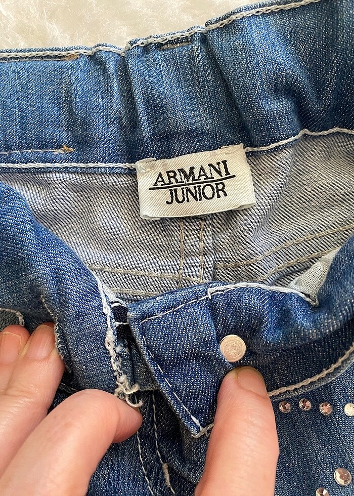 Armani Jeans Kız Çocuk Şort - Görsel 4