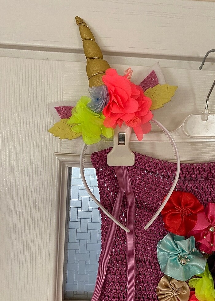 Unicorn Kız Çocuk Kostüm - Görsel 3