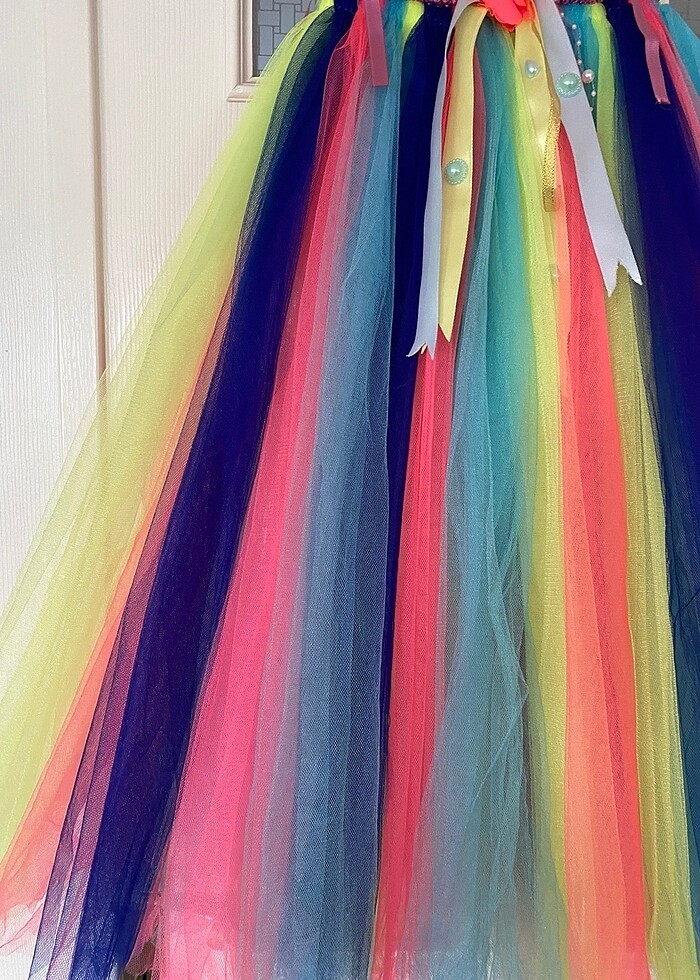 Unicorn Kız Çocuk Kostüm - Görsel 5