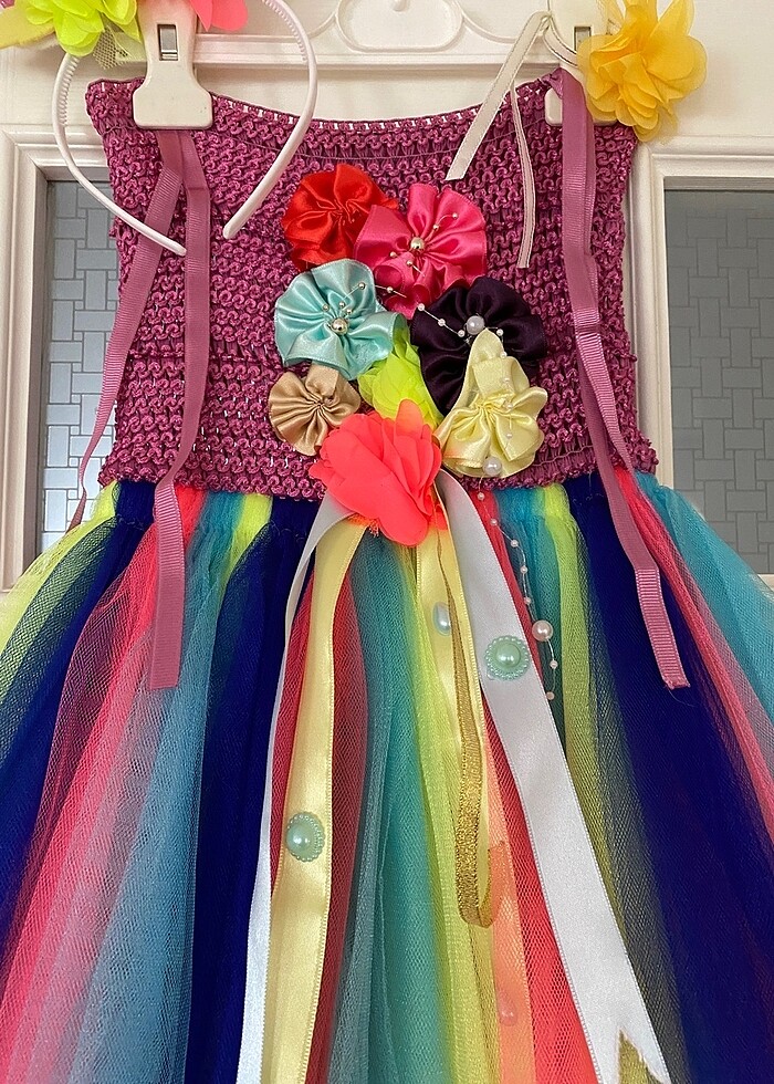 Unicorn Kız Çocuk Kostüm - Görsel 2