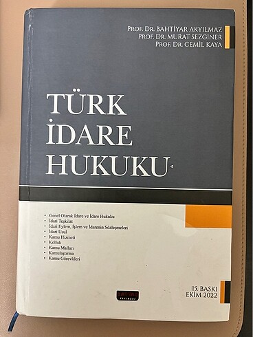 Türk İdare Hukuku