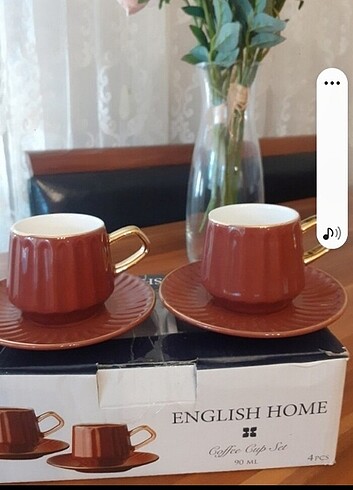 ENGILSH HOME 2 Lİ KAHVE FİNCANİ 