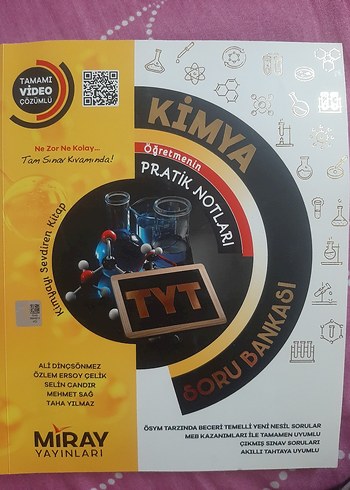 TYT Kimya Soru Bankası - Miray Yayınları