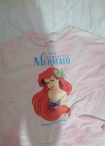 s Beden çeşitli Renk Pull&Bear Deniz Kızı Ariel Tshirt
