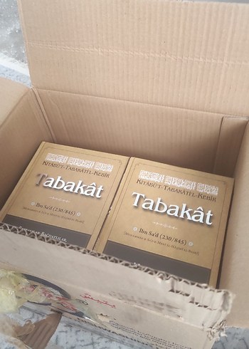Tabakat - Kitabot-Tabaratil-Kesir Osmanlıca Kitap