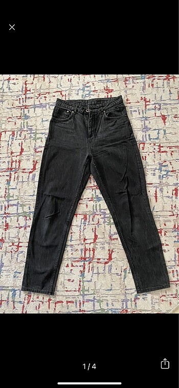 Kot pantolon siyah denim