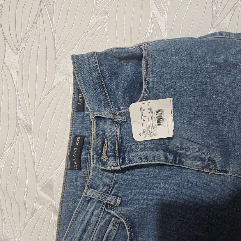 Kadın Mavi Denim Skinny Jean Pantolon - Görsel 2