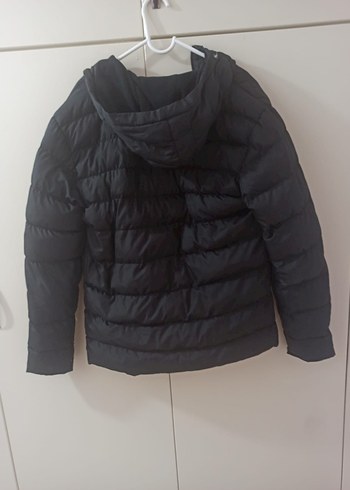 Erkek  Siyah Fermuarlı Mont - Görsel 5