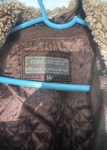 Kahverengi Kürklü Deri Kadın Ceket - Görsel 6