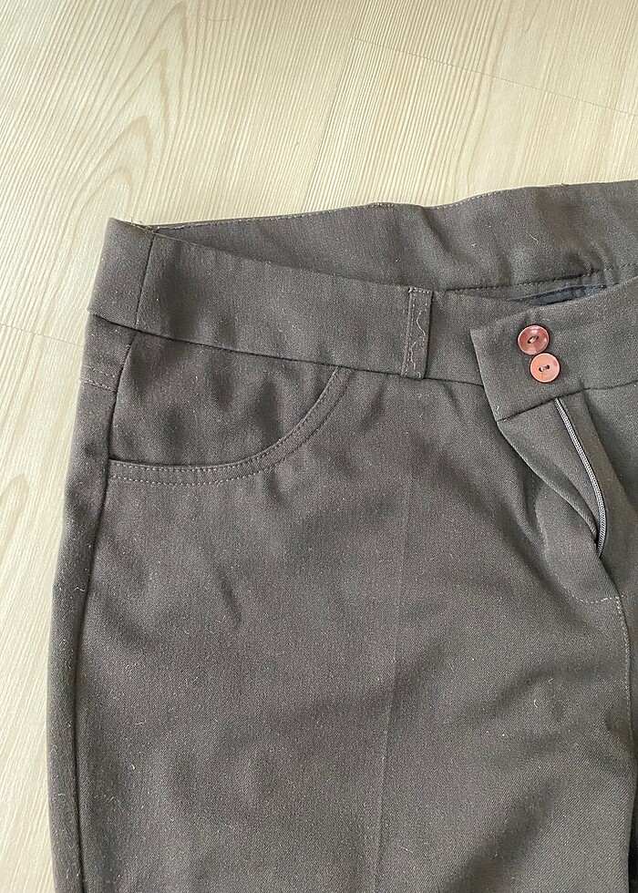 Kahverengi kadın pantolon - Görsel 2