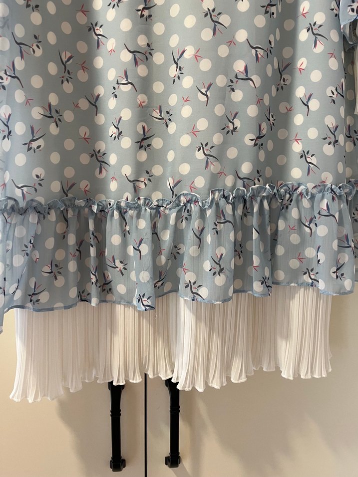 Şifon pilise famelin tunik - Görsel 3