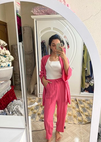 Pembe Midi Kadın Takım
