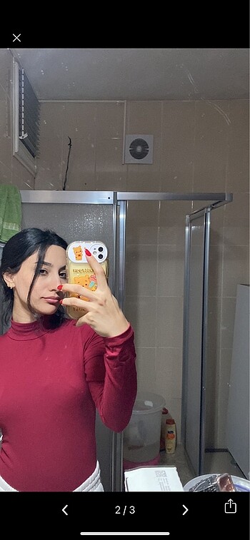 Bordo boğazlı badi - Görsel 2