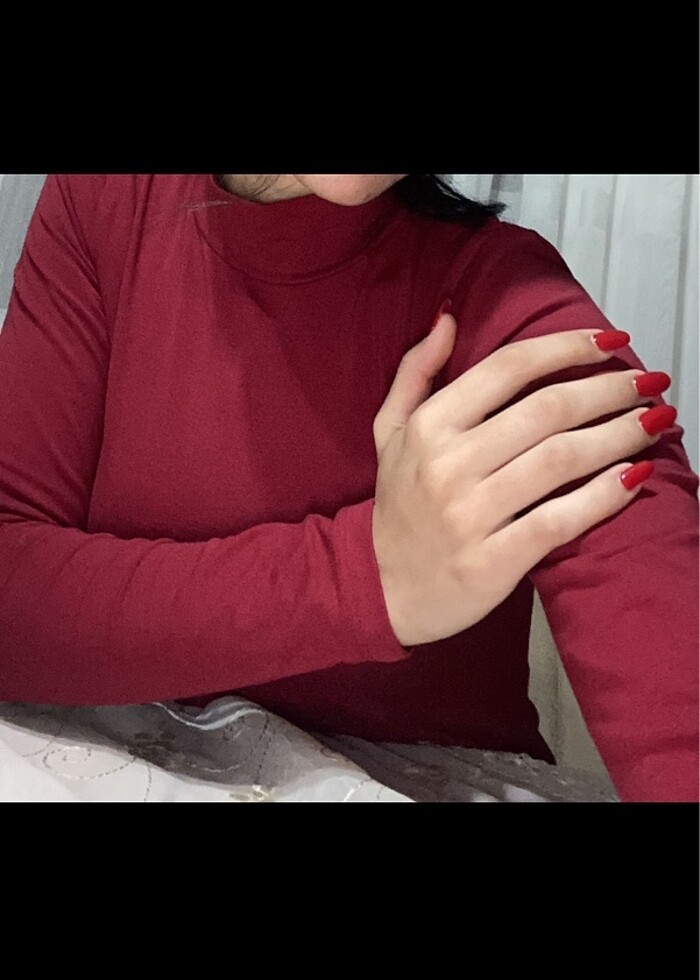 Bordo boğazlı badi - Görsel 3