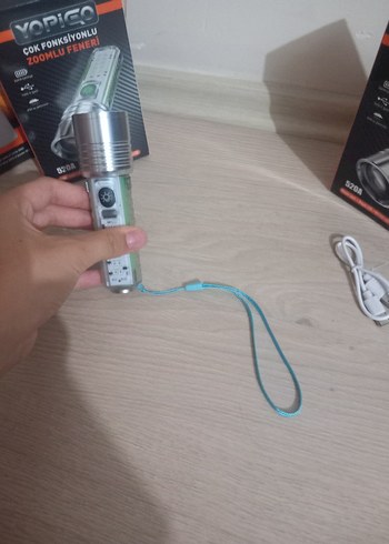 şarjlı el feneri boyundan büyük işler yapar - Görsel 5