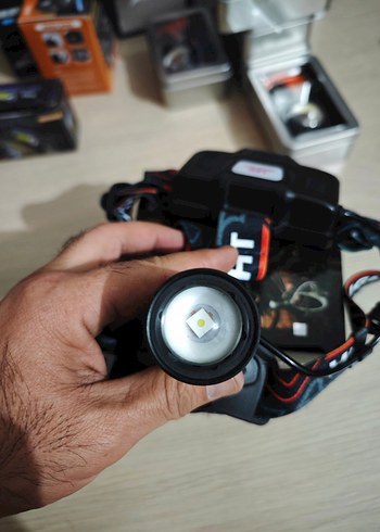 Şarjlı Kafa Lambası - Çok Renkli - Görsel 3