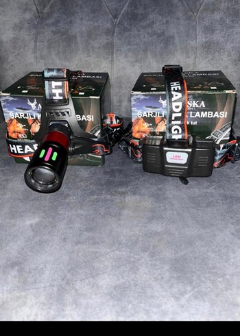 Şarjlı Kafa Lambası - Çok Renkli - Görsel 5