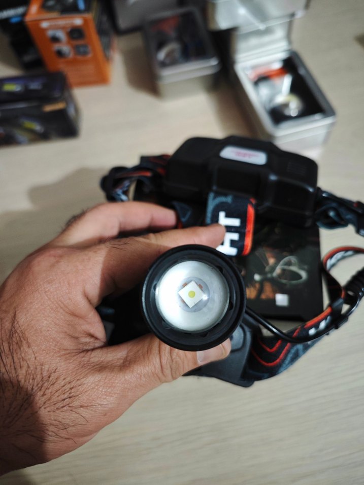 Şarjlı Kafa Lambası - Çok Renkli - Görsel 3